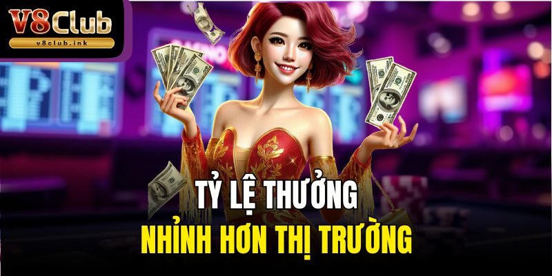 Tỷ lệ thưởng nhỉnh hơn thị trường